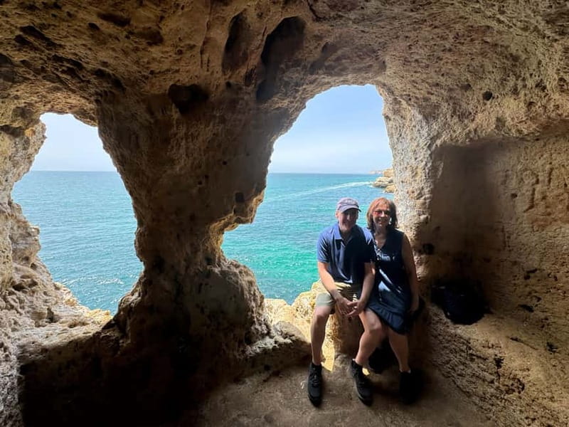 From Lisbon: Private Day Trip to Algarve with Hotel Pick Up - Praia Dona Ana and Marinha Beach offer the postcard Algarve