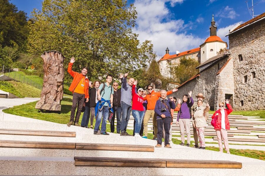 From Ljubljana: Day Trip to Bled and Vintgar Gorge - Bled Castle and the first view of the lake