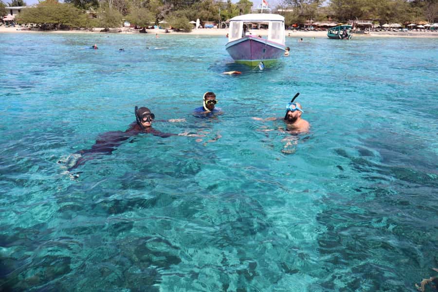 From Lombok: Gili Islands Snorkeling Day Trip - Gili Air: the final and longest water session