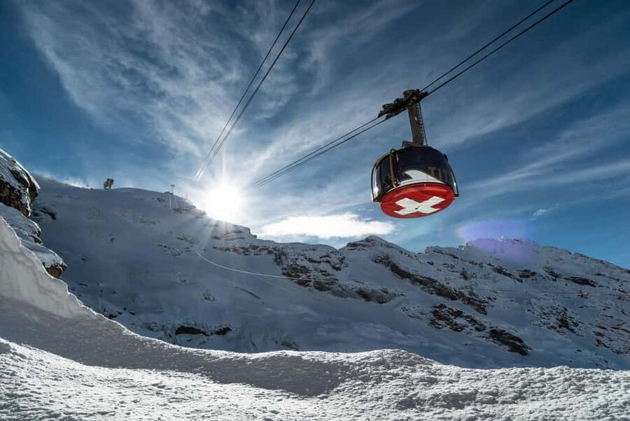 From Lucerne: Mount Titlis Day Trip with Cable Car Ride - Inside the Ice Grotto