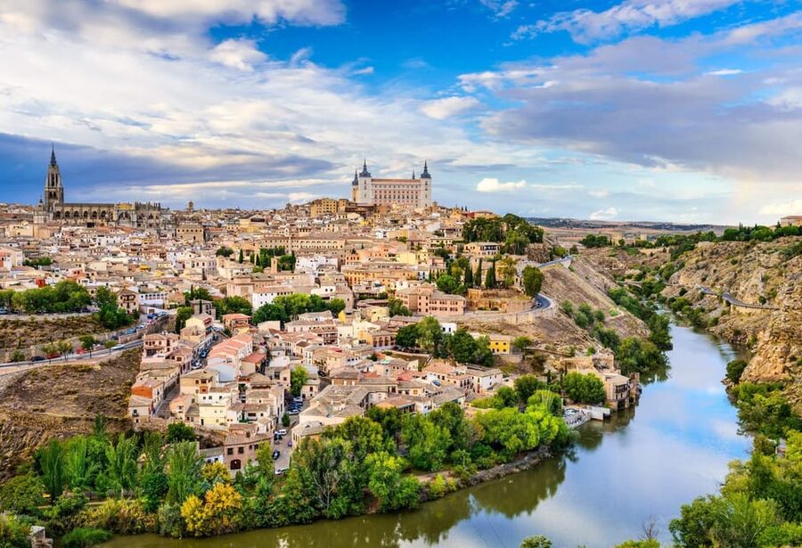 From Madrid: Guided Day Trip to Toledo by Bus - The Mirador del Valle view