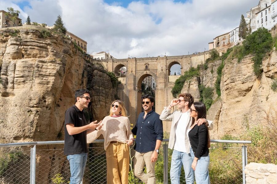 From Málaga: Ronda, White Village & Sevilla Day Trip - Ronda, the gorge town with the famous bridge