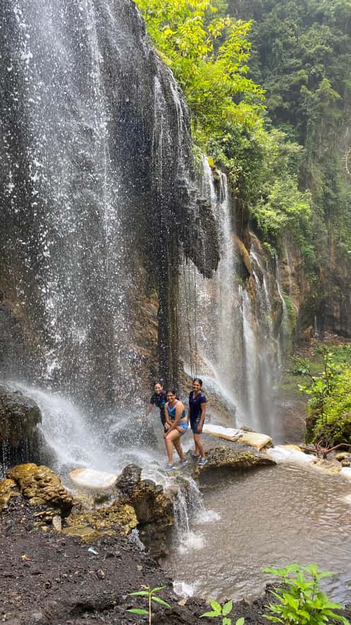 From Malang: Tumpak Sewu Waterfall Day Trip (Sharing) - At the bottom, prepare for a full soaking