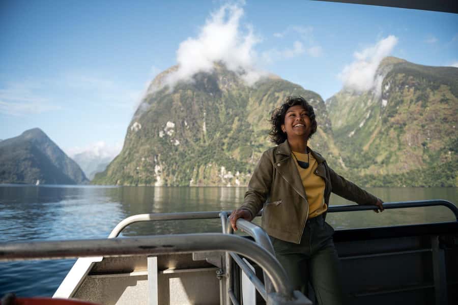 From Manapouri: Doubtful Sound Wilderness Day Trip - Waterfalls, mist, and the real character of the fiord