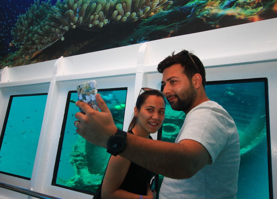 From Marmaris: Day Trip by Glass Bottom Semi Submarine - Meeting near the Ataturk statue
