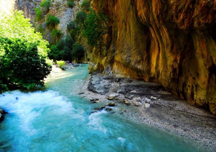 From Marmaris: Fethiye Blue Lagoon Day-Trip with Lunch - Walking into Saklikent Gorge