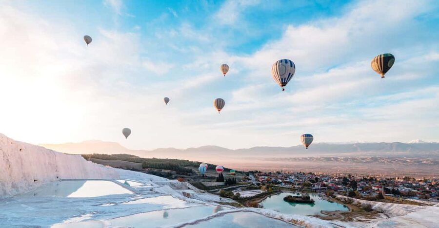 From Marmaris: Pamukkale Balloon Flight Day Trip with Lunch - Hierapolis and the ancient theatre