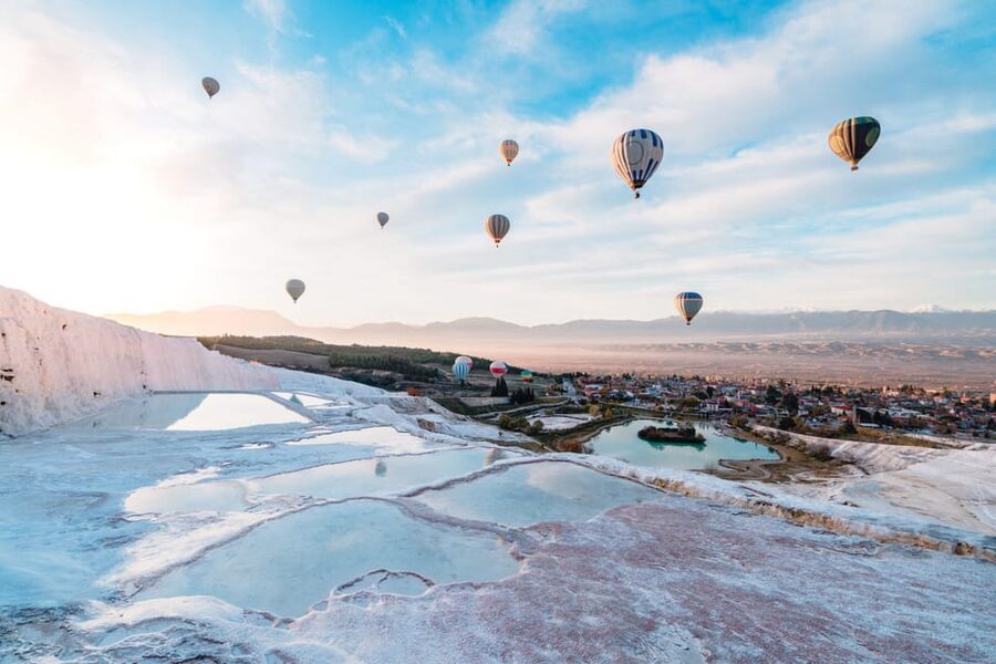 From Marmaris: Pamukkale Balloon Flight Day Trip with Lunch - Cleopatra Pool costs extra