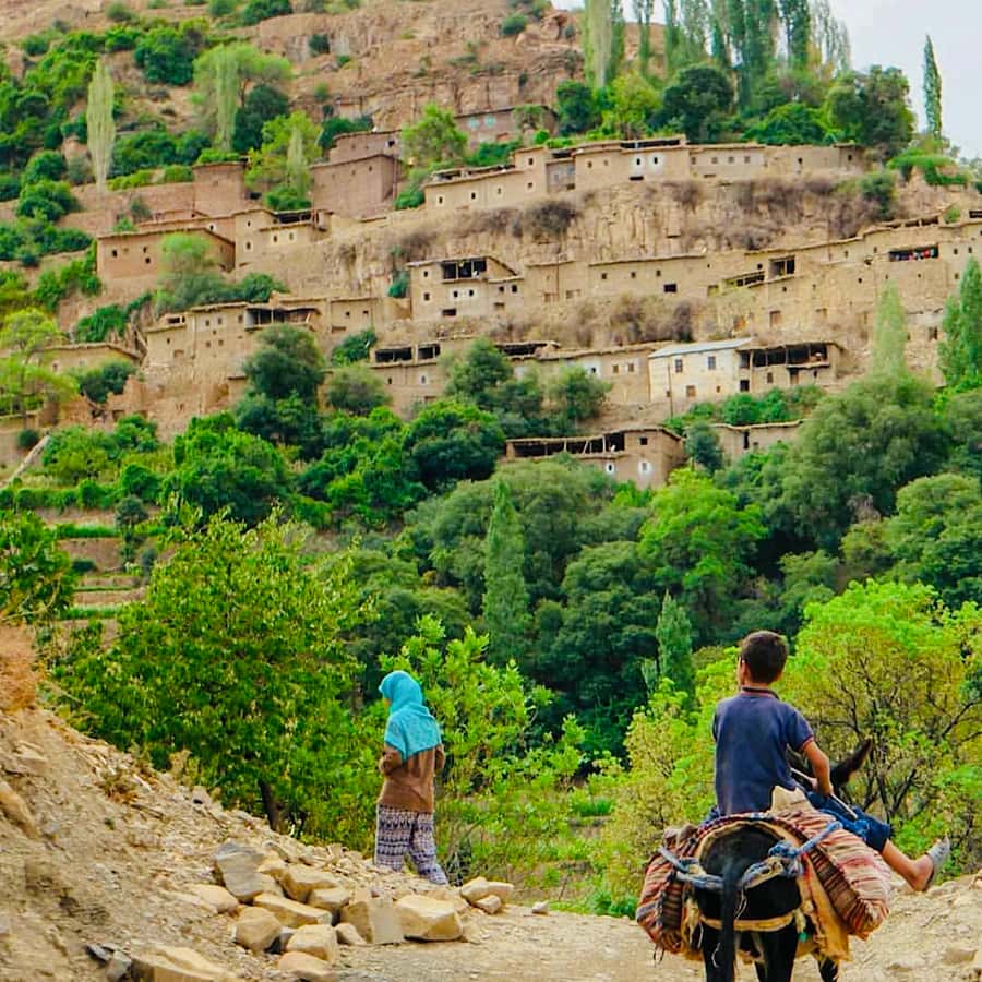 From Marrakech: Atlas Mountains and Berber Village Day Trip - Igodar and the climb toward Tizi n’Tamatert