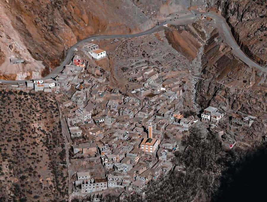 From Marrakech: Atlas Mountains and Berber Village Day Trip - From Marrakech to Tahnaout and the first mountain views