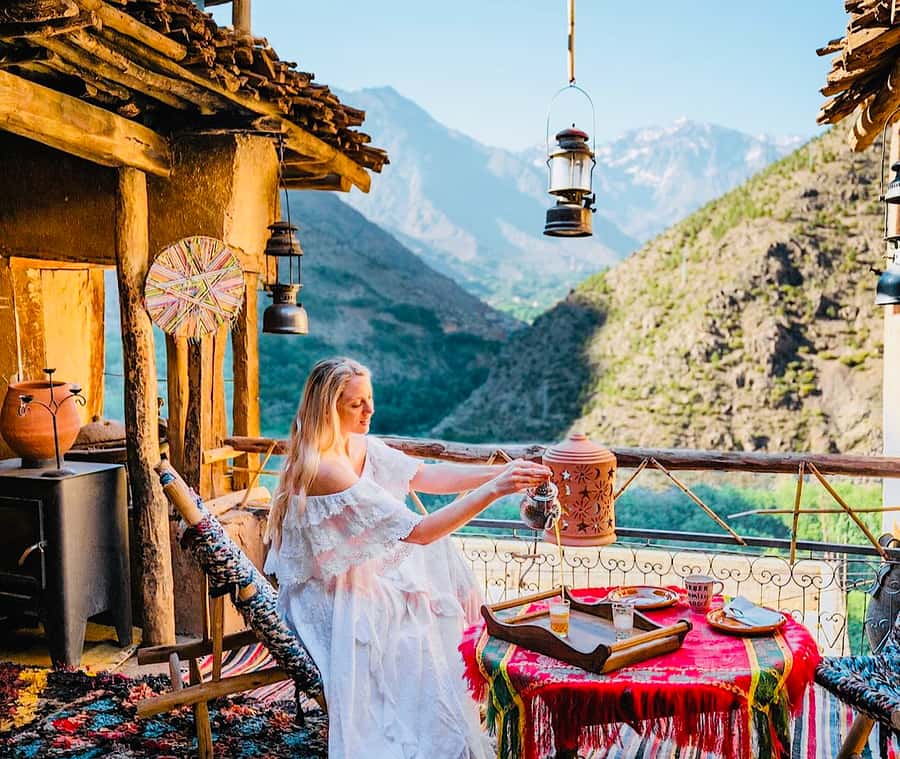 From Marrakech: Atlas Mountains Day Trip with Camel Ride - Camel riding near Moulay Brahim