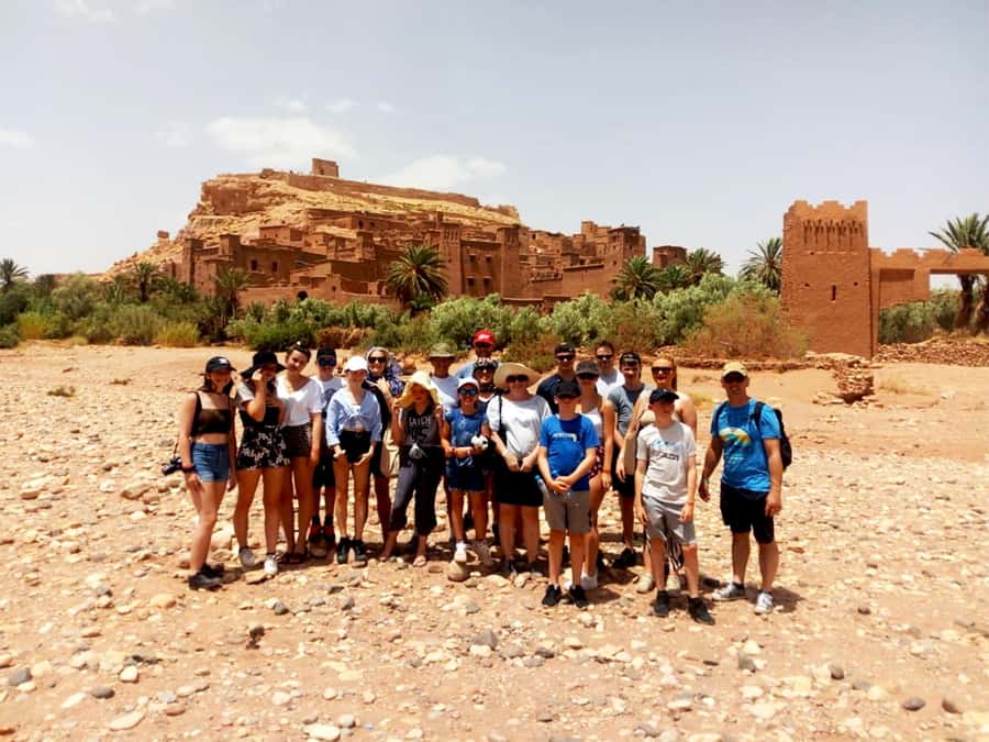 From Marrakech: Day Trip to Ouarzazate and Ait Benhaddou - Walking into Ait Benhaddou’s earthen fortress