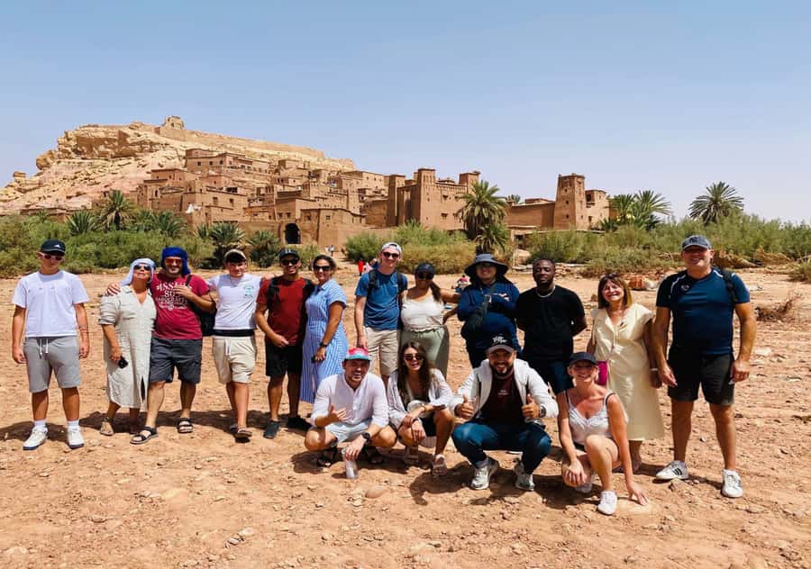From marrakech : Day trip to Ouarzazate and Ait benhaddou - Tizi n’Tichka at 2,260 meters