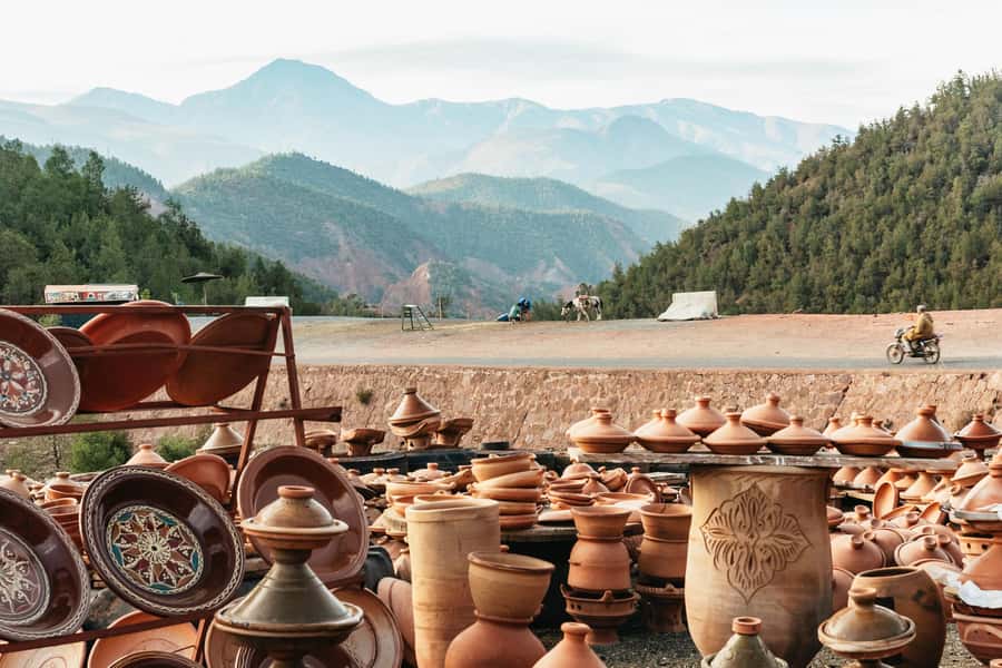 From Marrakech: High Atlas Mountains and 5 Valleys Day Trip - Oukaimden at 1,800 metres