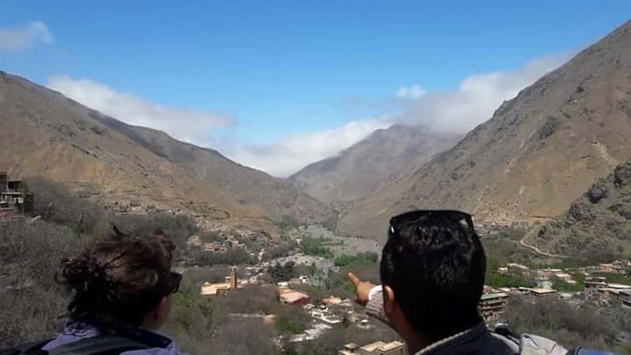 From Marrakech: Imlil Day Trip & lunch in Local Family house - Lunch in Ait Souka with the Atlas in front of you