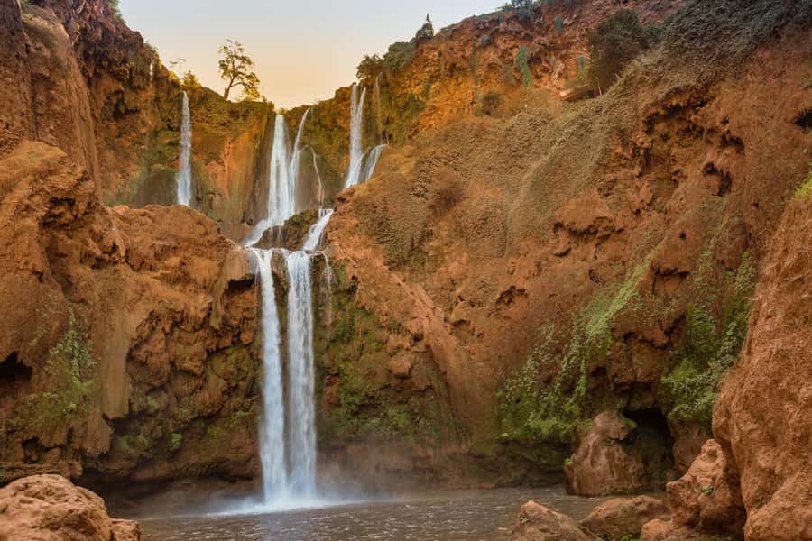 From Marrakech: Private Ouzoud Falls & Boat Ride Day Trip - The return to Marrakech and the real timing