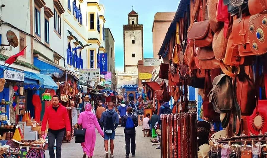 From Marrakech: Small Group to Essaouira & Sekkala Day Trip - Entering Essaouira through the medina
