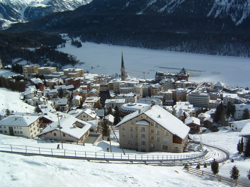From Milan: Bernina Train and St. Moritz Day Trip - St. Moritz in about 90 minutes