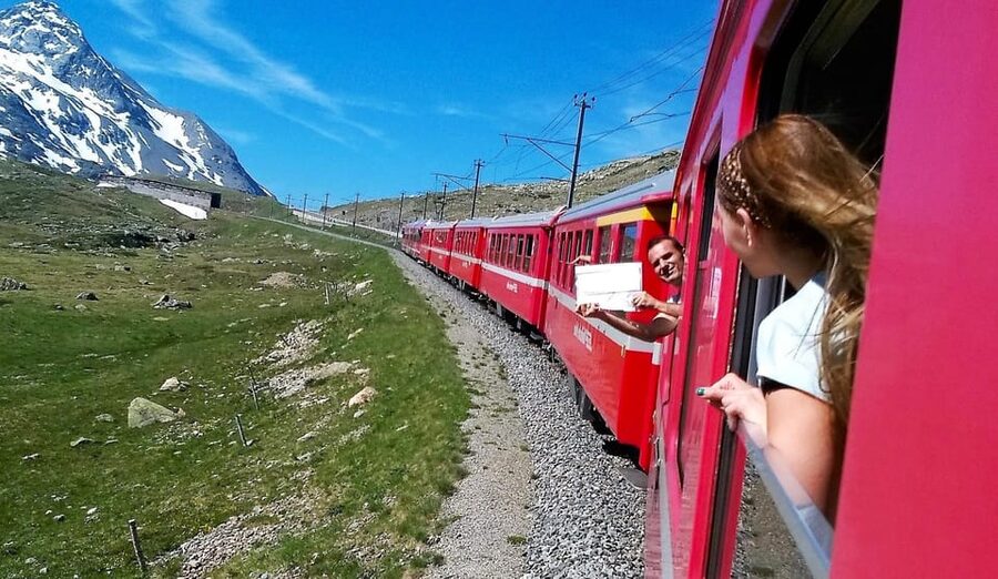From Milan: Bernina Train, Swiss Alps & St. Moritz Day Trip - Why the Bernina Red Train is the star of the day
