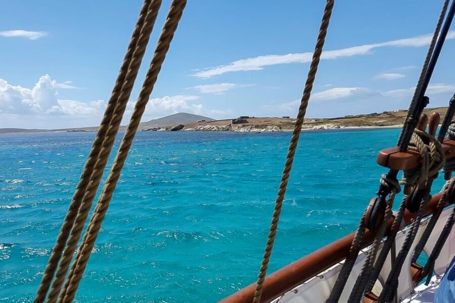 From Mykonos: Delos & Rhenia Islands Half-Day Trip by Boat - Delos: two hours among ancient ruins