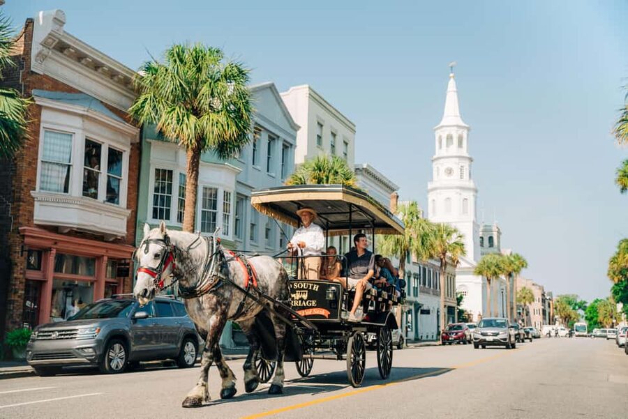From Myrtle Beach: Charleston Day Trip, Boone Hall & Cruise - Forty minutes at City Market