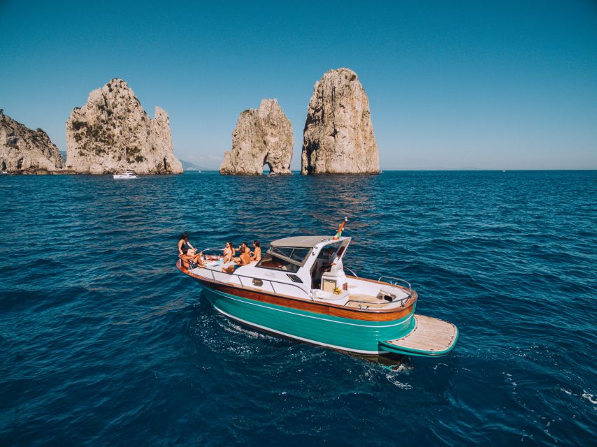 From Naples: Capri Boat Day Trip with Drinks - Swimming and snorkeling in clear water