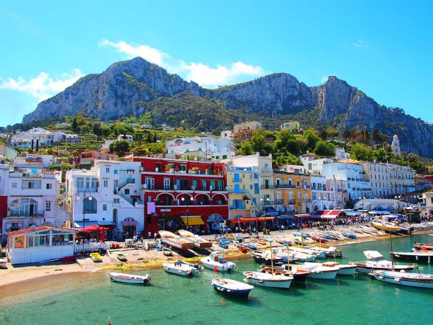From Naples: Capri Boat Day Trip with Drinks - Capri’s grottos, arches, and famous rocks