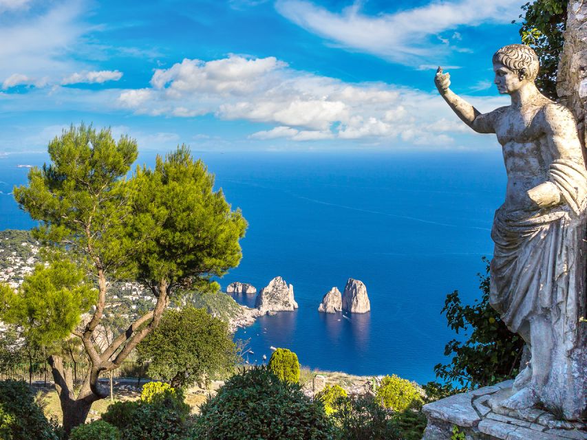 From Naples: Capri Day Trip with Ferry and Island Boat Tour - Leaving Naples from Via Galileo Ferraris 40