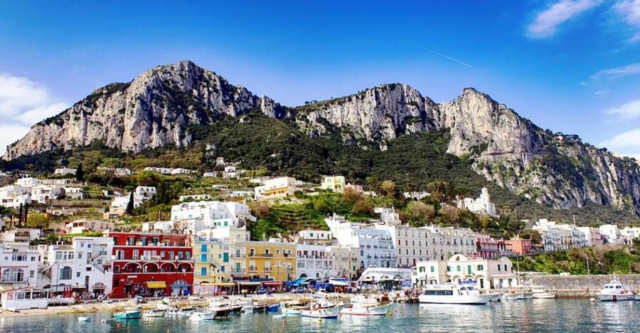 From Naples: Capri Day Trip with Lunch - Anacapri gives you an hour to choose your view