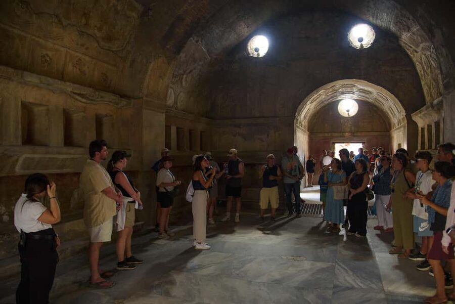 From Naples: Pompeii and Vesuvius Guided Day Trip with Lunch - Pompeii’s Forum and public life