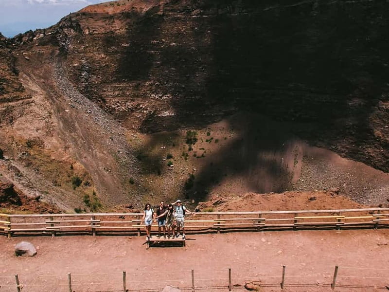 From Naples Port: Pompeii and Mt. Vesuvius Day Trip - Walking up to the crater at 1,000 meters