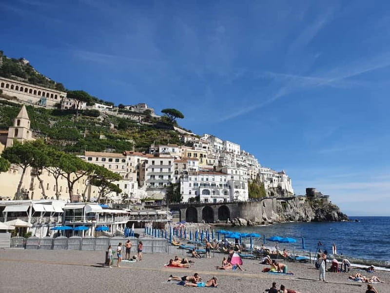 From Naples: Positano and Amalfi Day Trip by Ferry - Meeting your guide at Molo Beverello
