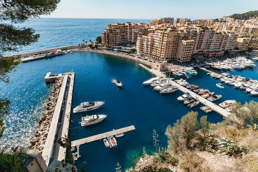 From Nice: Eze, Monaco, & Monte-Carlo Half-Day Trip - The road above Nice and Cap Ferrat