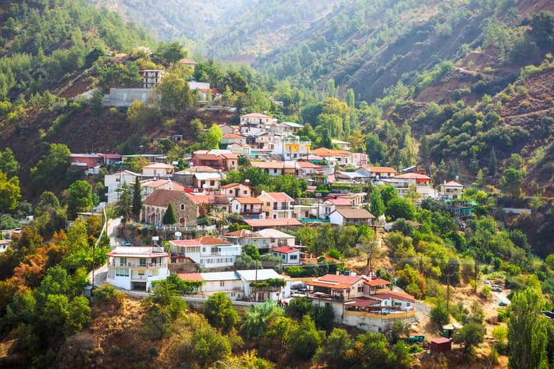 From Paphos: Troodos Mountains & Villages Guided Day Trip - Petra tou Romiou: Aphrodite’s rocky beginning