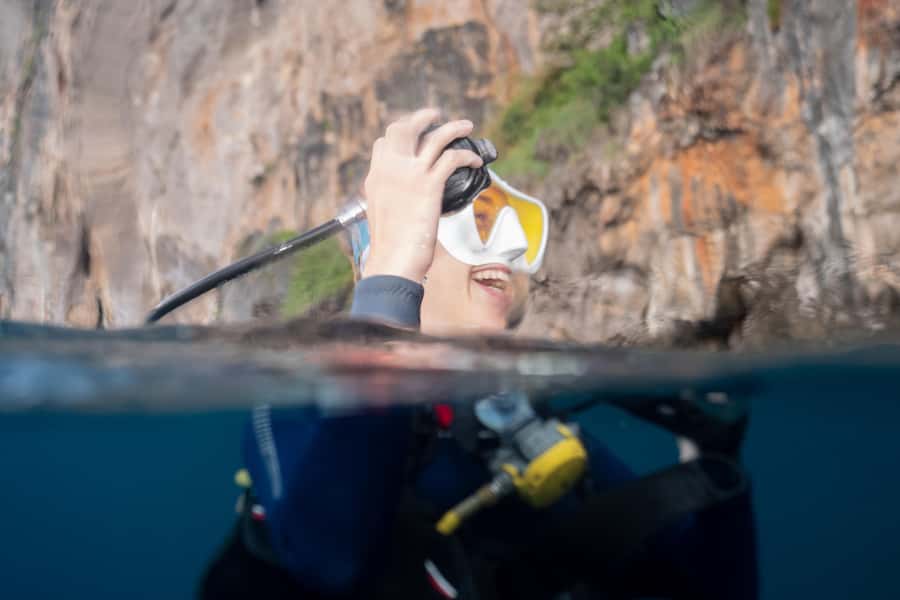 From Phi Phi: Beginner Scuba Diving Day Trip with 2 Dives - Before you arrive, finish the important paperwork