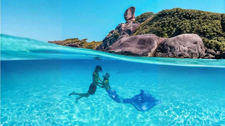 From Phuket or Khaolak : Similan Islands Day Trip - The speedboat ride to the Similan Islands