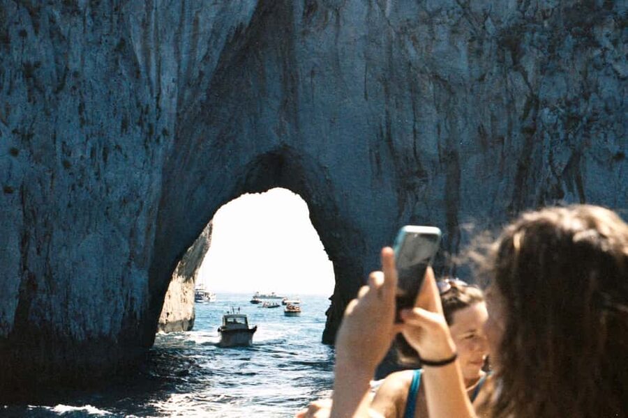 From Positano: Day trip to Capri - Group Tour by boat - Leaving Positano from Spiaggia Grande