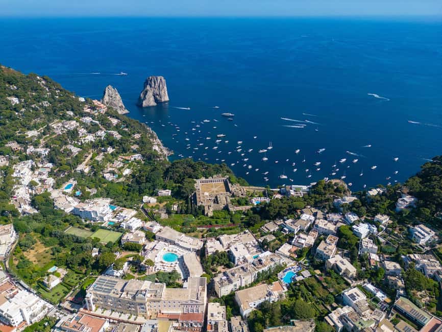 From Positano: Day trip to Capri - Group Tour by boat - Four hours to explore Capri