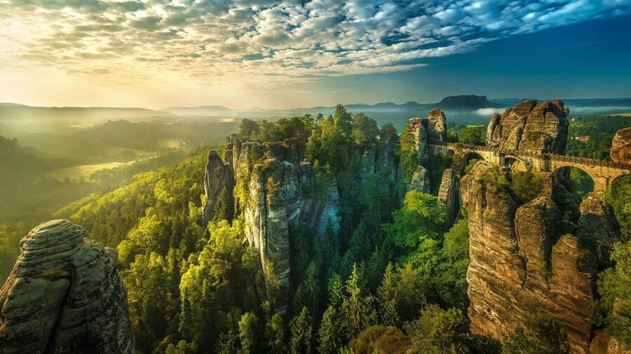 From Prague: Bohemian & Saxon Switzerland Iconic Day Trip - The morning drive from Prague