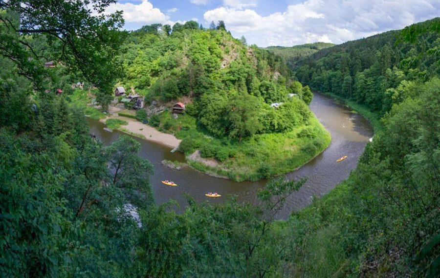 From Prague: Sazava River Canoe Day Trip for All Levels - Learning to paddle before the current takes over