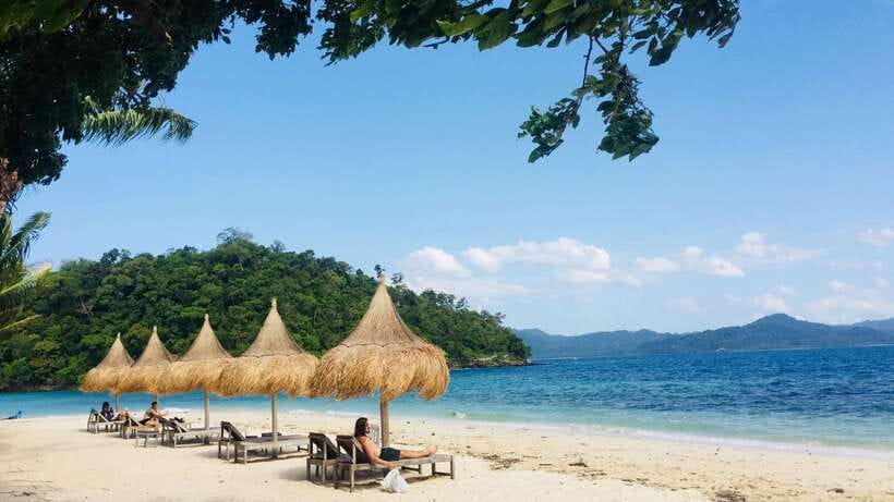 From Puerto Princesa: Port Barton & Island Hopping Day Trip - Starfish Island and the local BBQ lunch