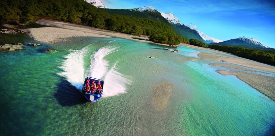 From Queenstown: Dart River Canoe & Jet Boat Day Trip - Paradise Valley and famous film backdrops