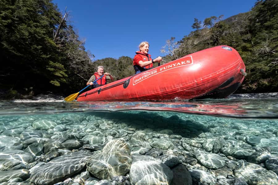From Queenstown: Dart River Canoe & Jet Boat Day Trip - Guides, safety, and group comfort
