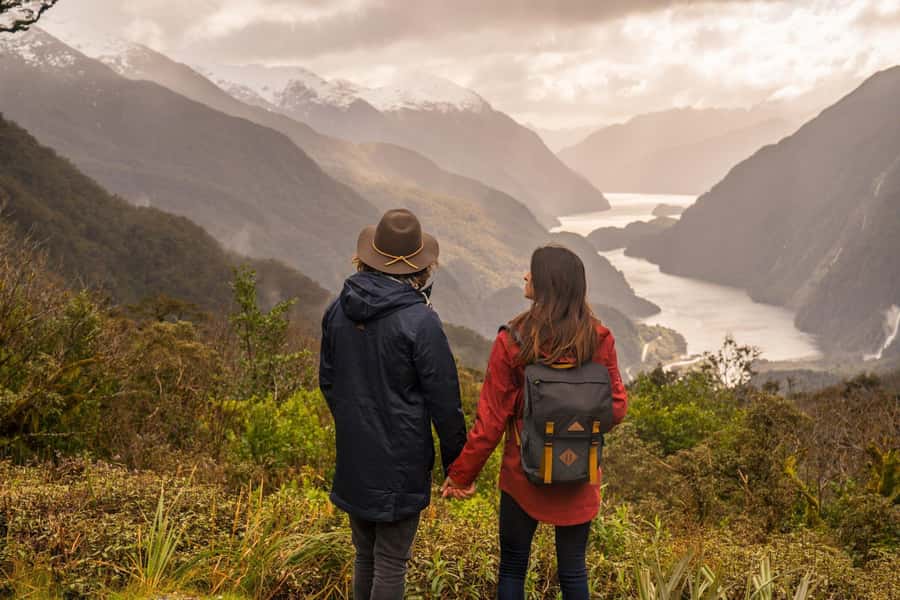 From Queenstown: Doubtful Sound Wilderness Day Trip - Wilmot Pass cuts through Fiordland rainforest