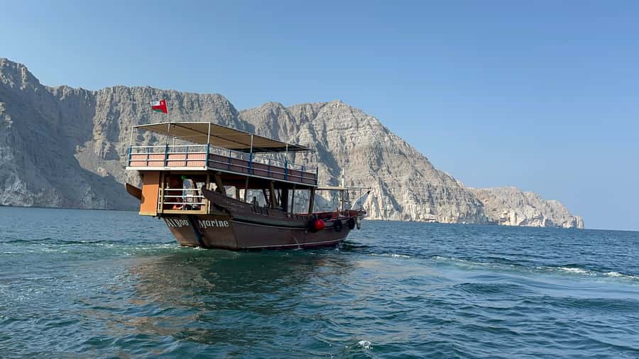 From Ras al Khaimah: Musandam Khasab Day Trip with Transfer - Khor Sham and the fjord scenery