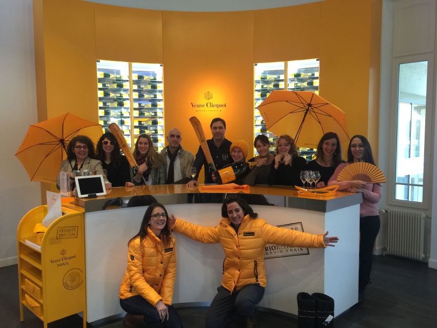 From Reims: Day Trip to Veuve Clicquot Family Grower & Lunch - One day, two very different Champagne worlds