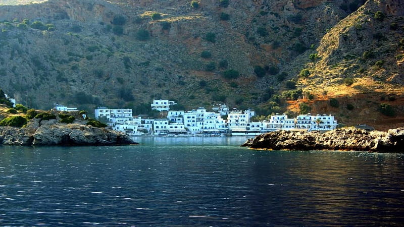 From Rethymno/Chania: Loutro Day Trip by Boat - Lunch and the price of a free afternoon