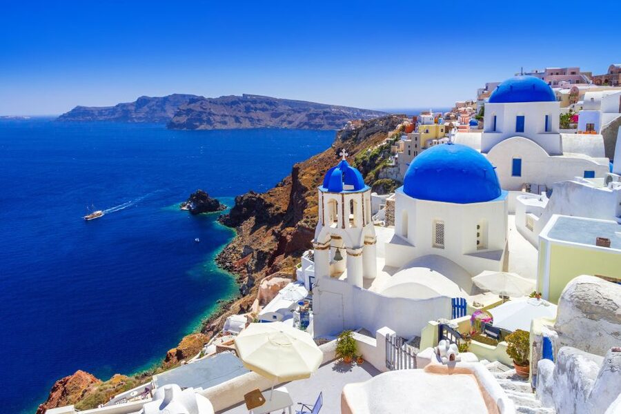 From Rethymno: Full-Day Trip to Santorini by Boat - Santorini in one very long day