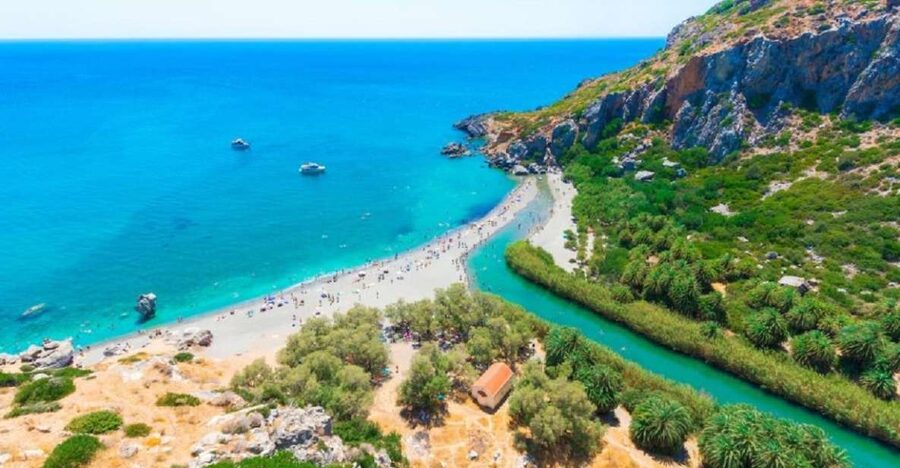 From Rethymno: Preveli Palm Beach and Kourtaliotiko Day Trip - What the $25 price really covers