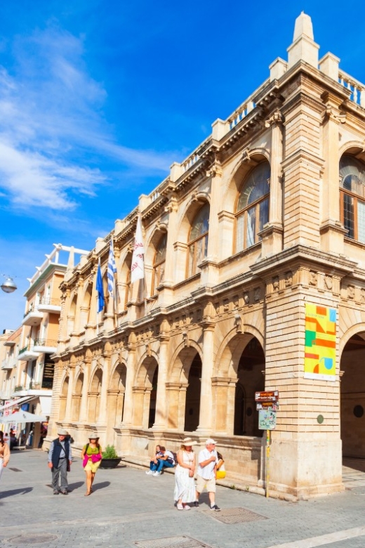 From Rethymnon: Day Trip to Knossos Palace & Heraklion City - Three free hours in central Heraklion